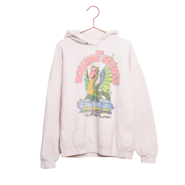 Rolling stones tie clearance dye hoodie