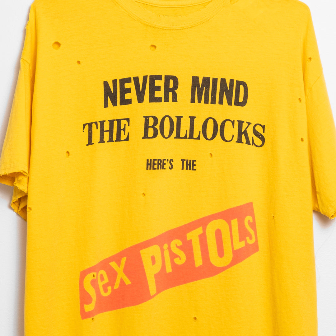 Sex Pistols The T Shirt Never Mind Distressed Logo Nuovo Sex Pistols The T Shirt Never Mind Distressed Logo Nuovo